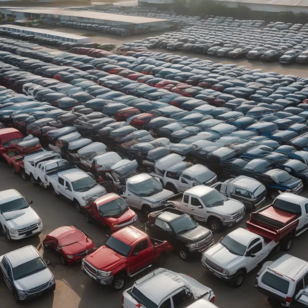 Các dòng xe bán tải của XE TẢI HÀ NỘI