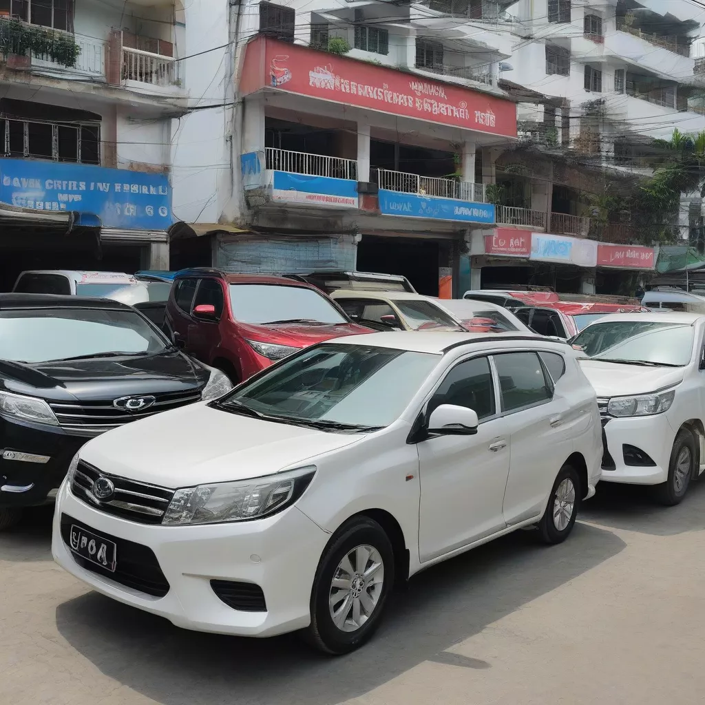 Popular car models for rent in Vinh
