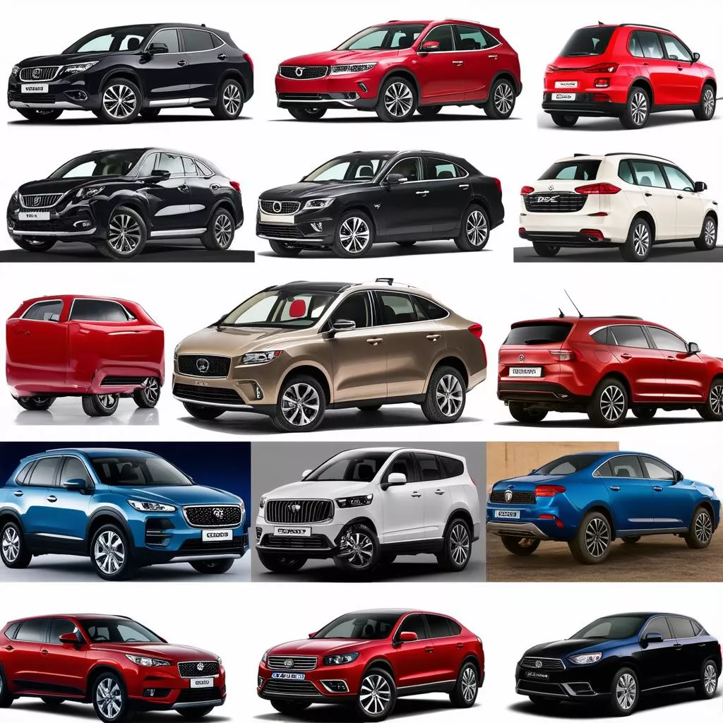 Các dòng xe ô tô cũ phổ biến