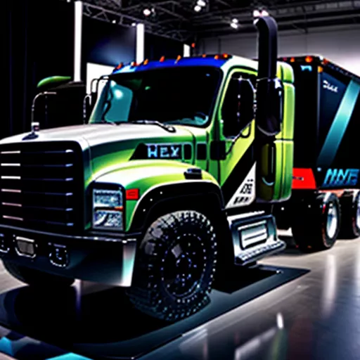 Vari modelli di camion