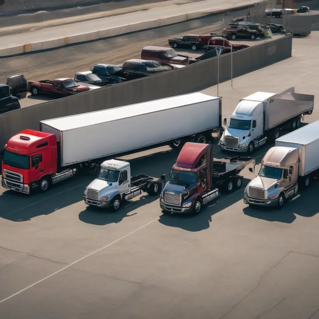 Various truck models