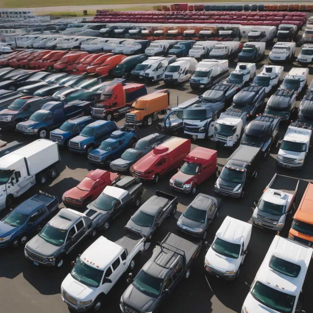 Various truck models