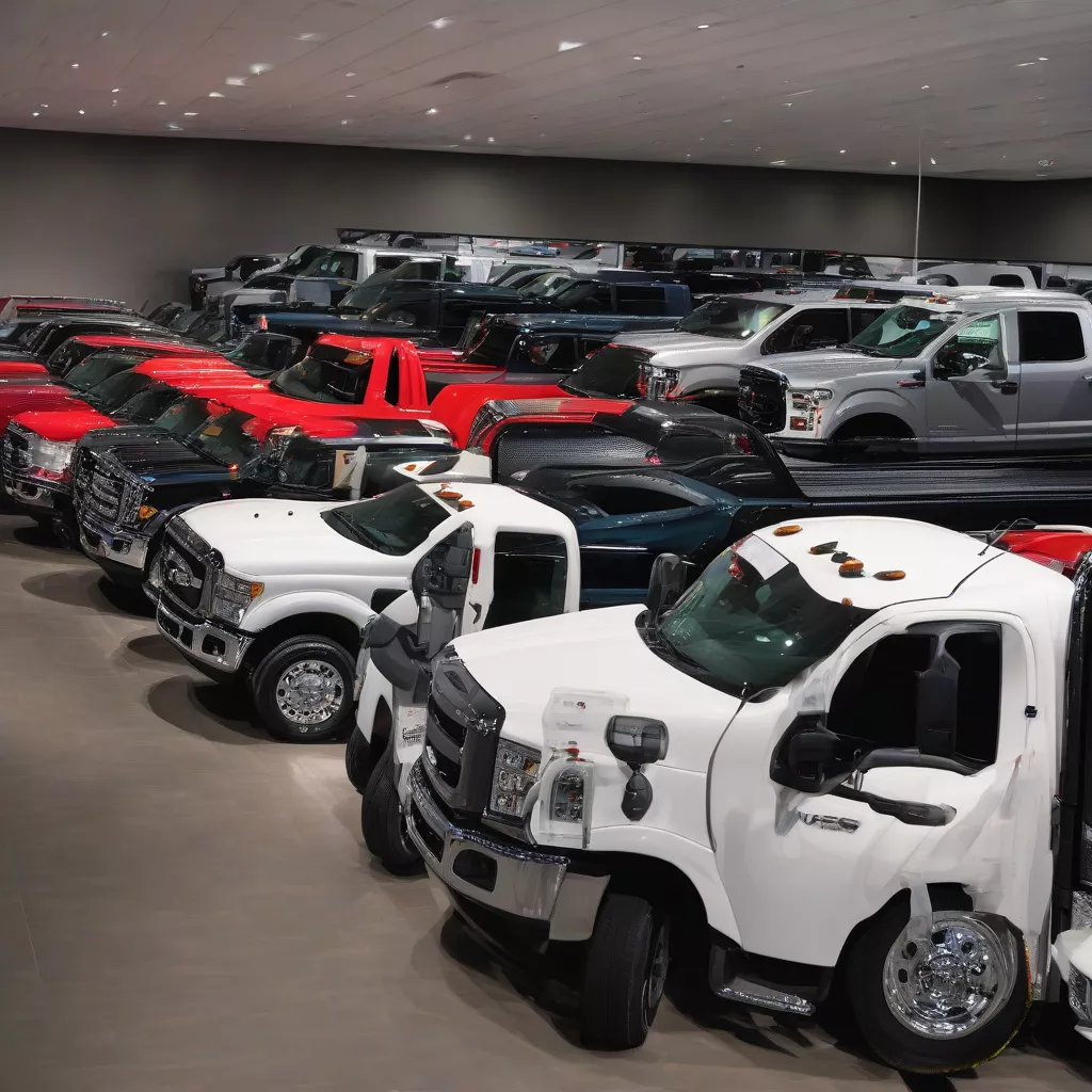 Various truck models