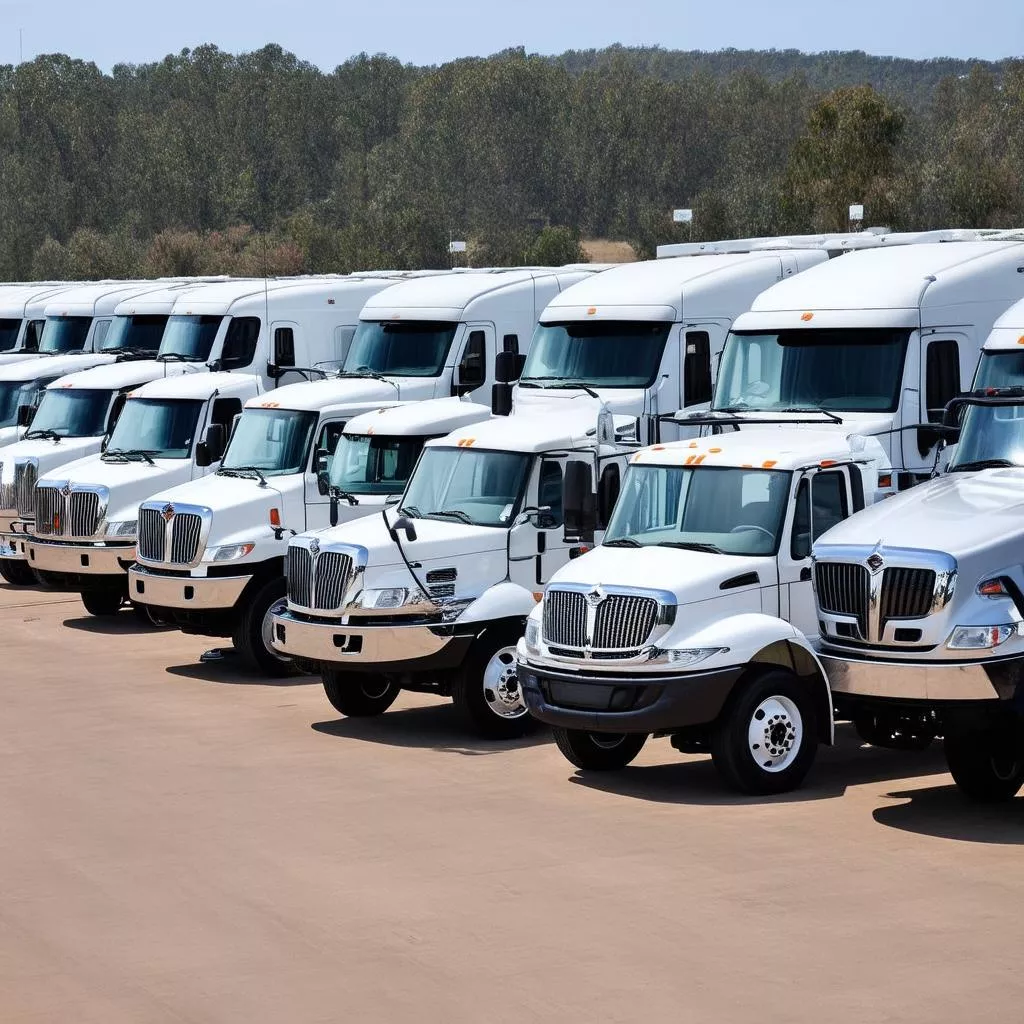 Various truck models available