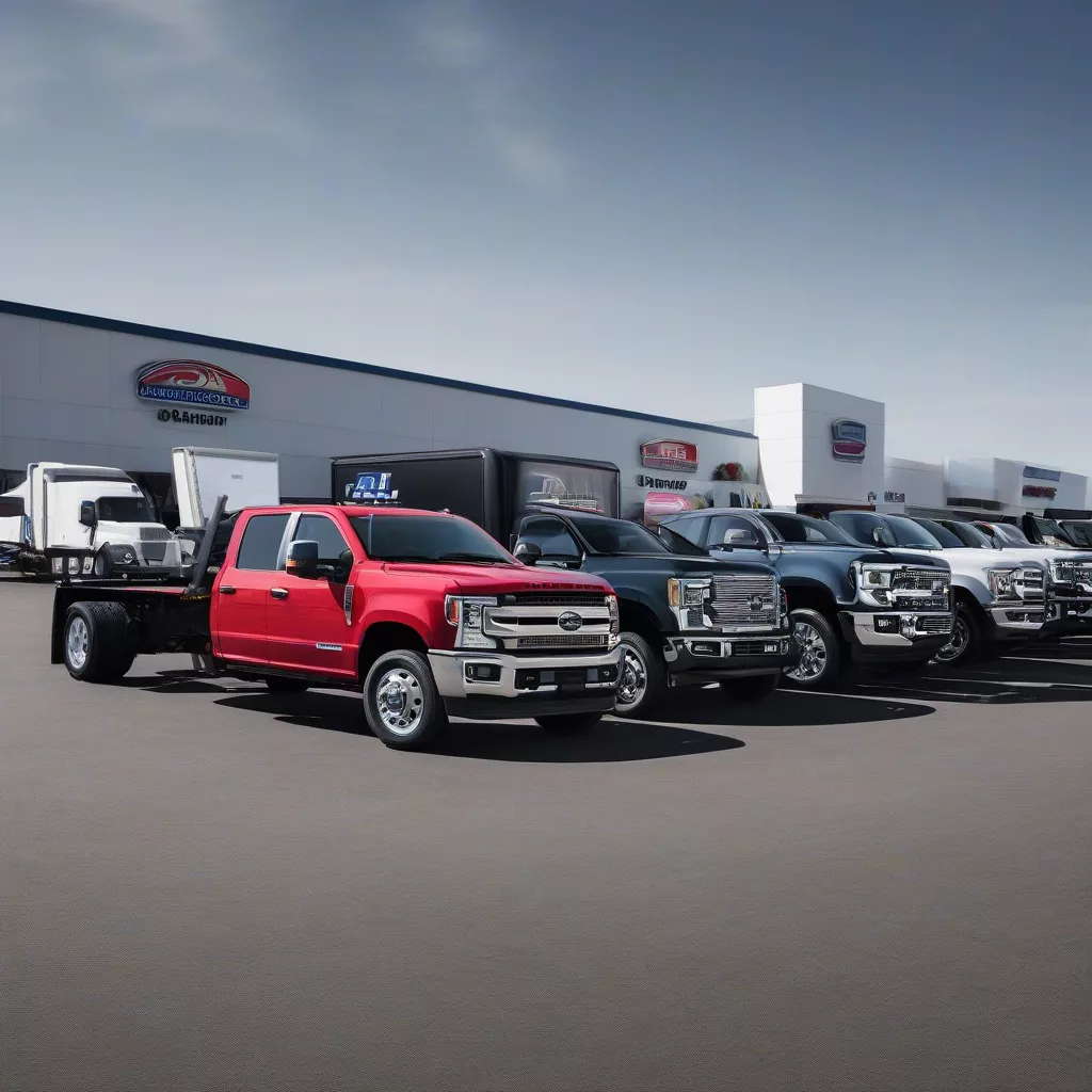 Gamme de camions de Xe Tải Hà Nội