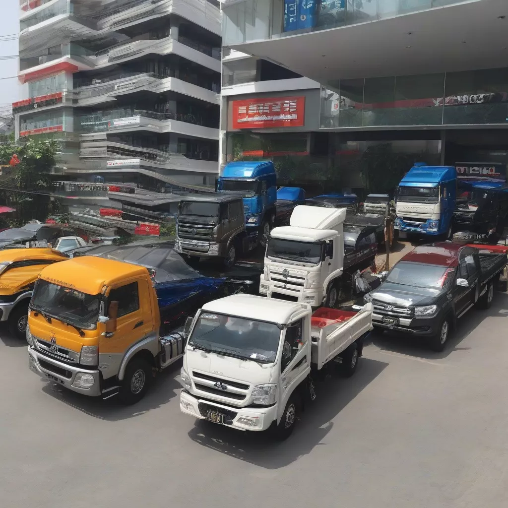 Các dòng xe tải tại Hà Nội