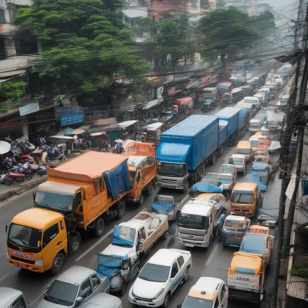 Trucks available in Hanoi