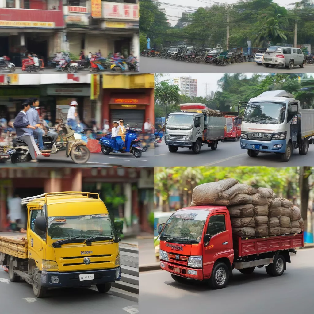 हनोई में ट्रकों के प्रकार