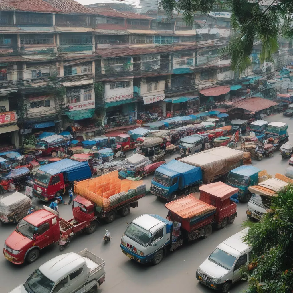 Các dòng xe tải tại Hà Nội