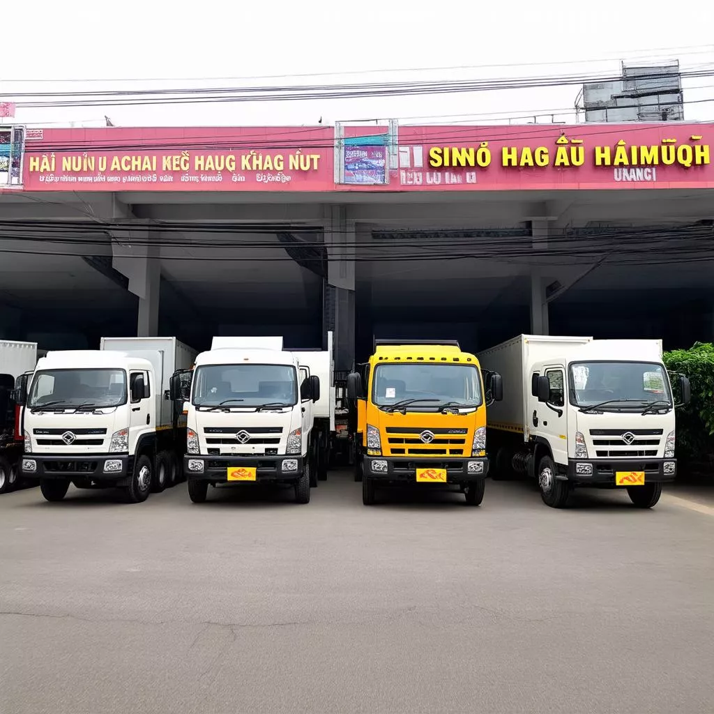 Các dòng xe tải tại Hà Nội