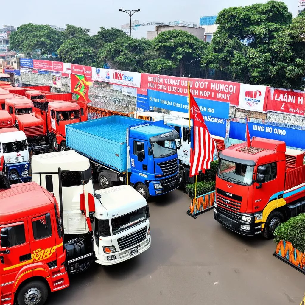 Các dòng xe tải tại Hà Nội