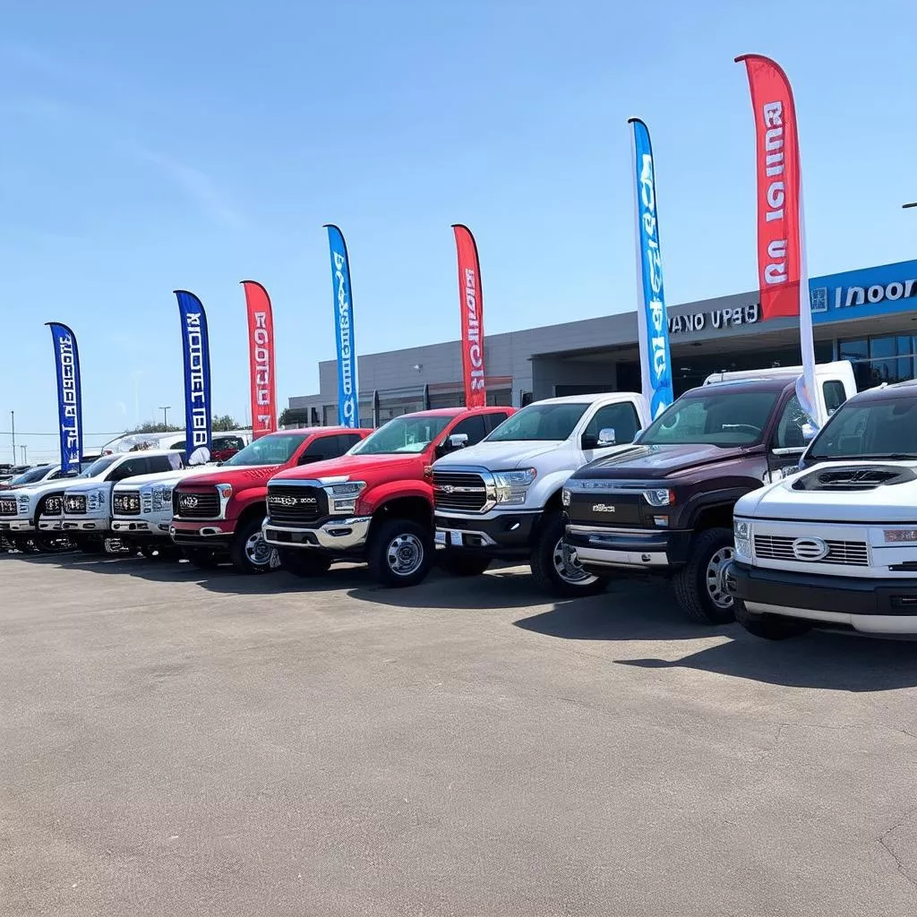 Các dòng xe tải tại Hà Nội