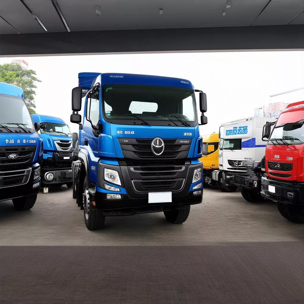 ハノイのトラック