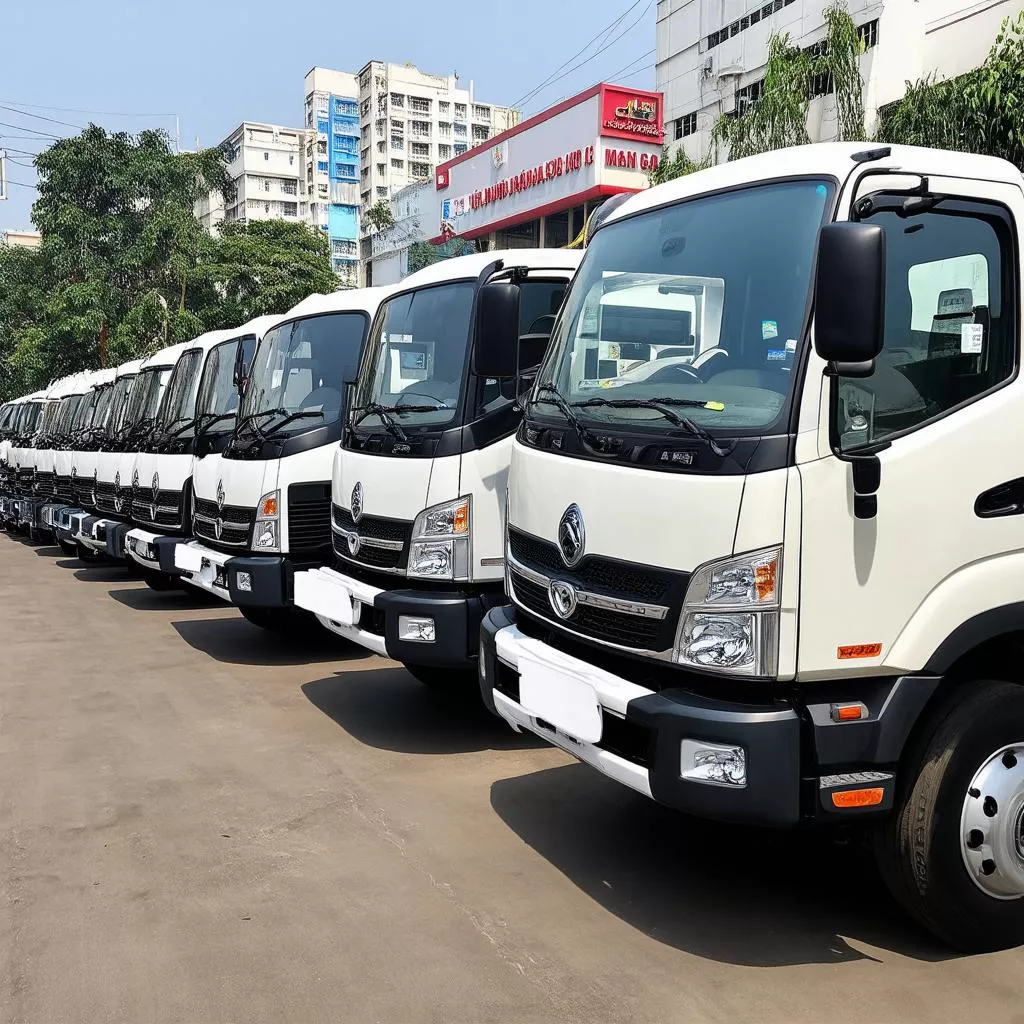 Các Dòng Xe Tải Tại Hà Nội