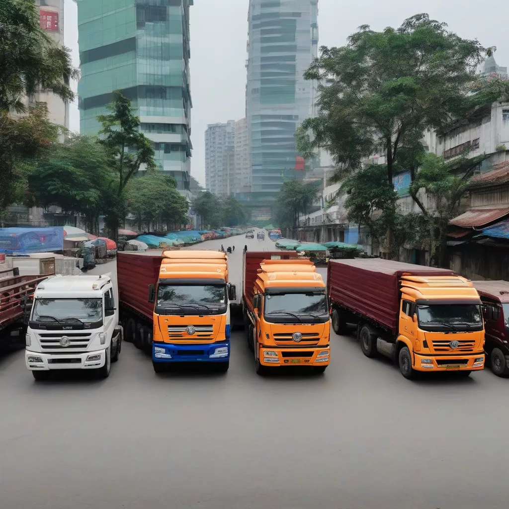 Trucks available in Hanoi