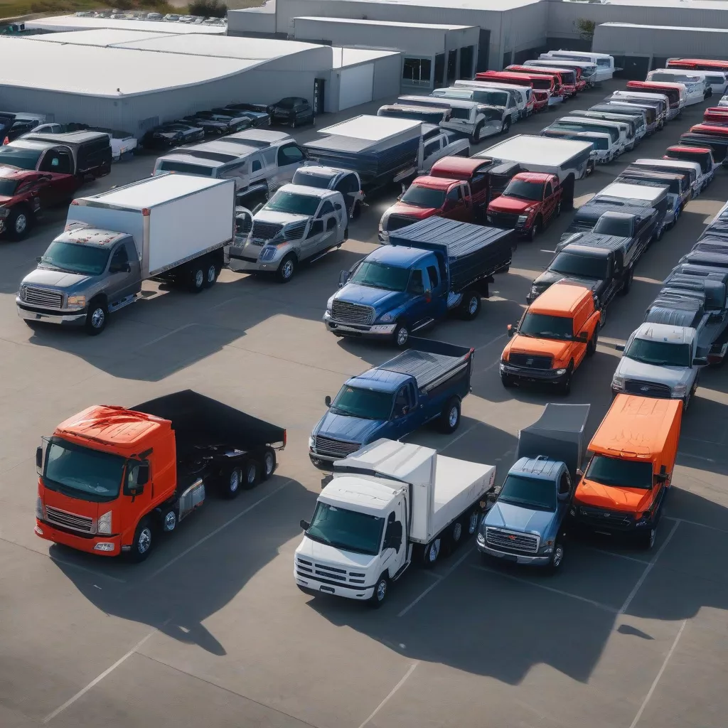 河内卡车网站提供的各种卡车型号