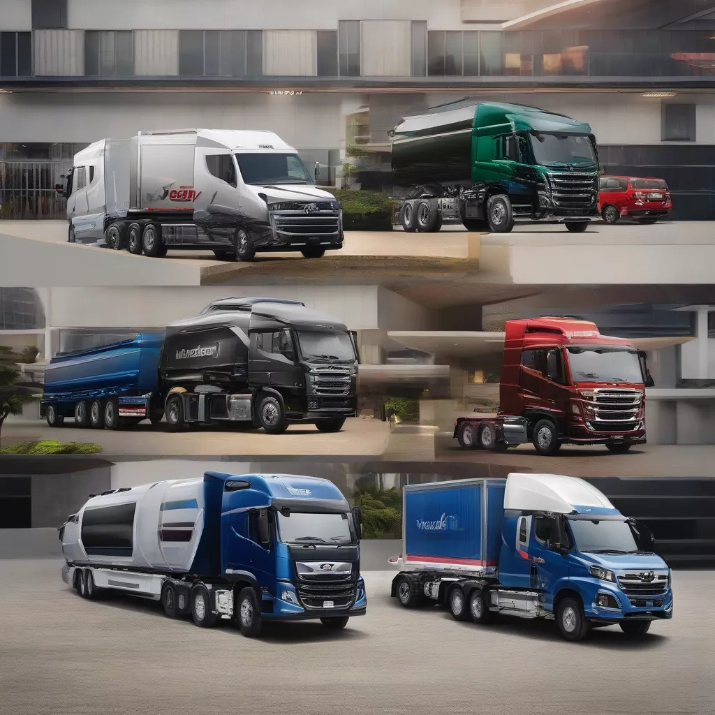 Các dòng xe tải tại XE TẢI HÀ NỘI