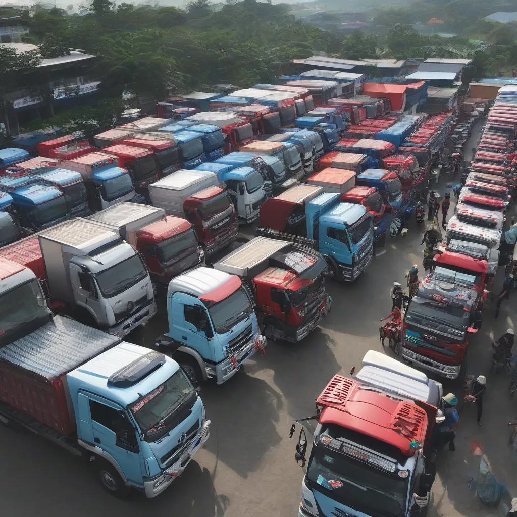 Các dòng xe tải tại XE TẢI HÀ NỘI