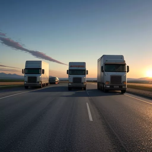 Verschiedene Pritschenwagen Modelle