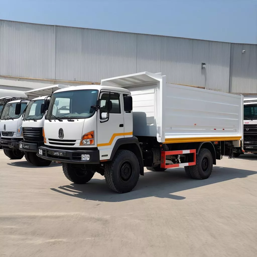 Various Thaco truck models