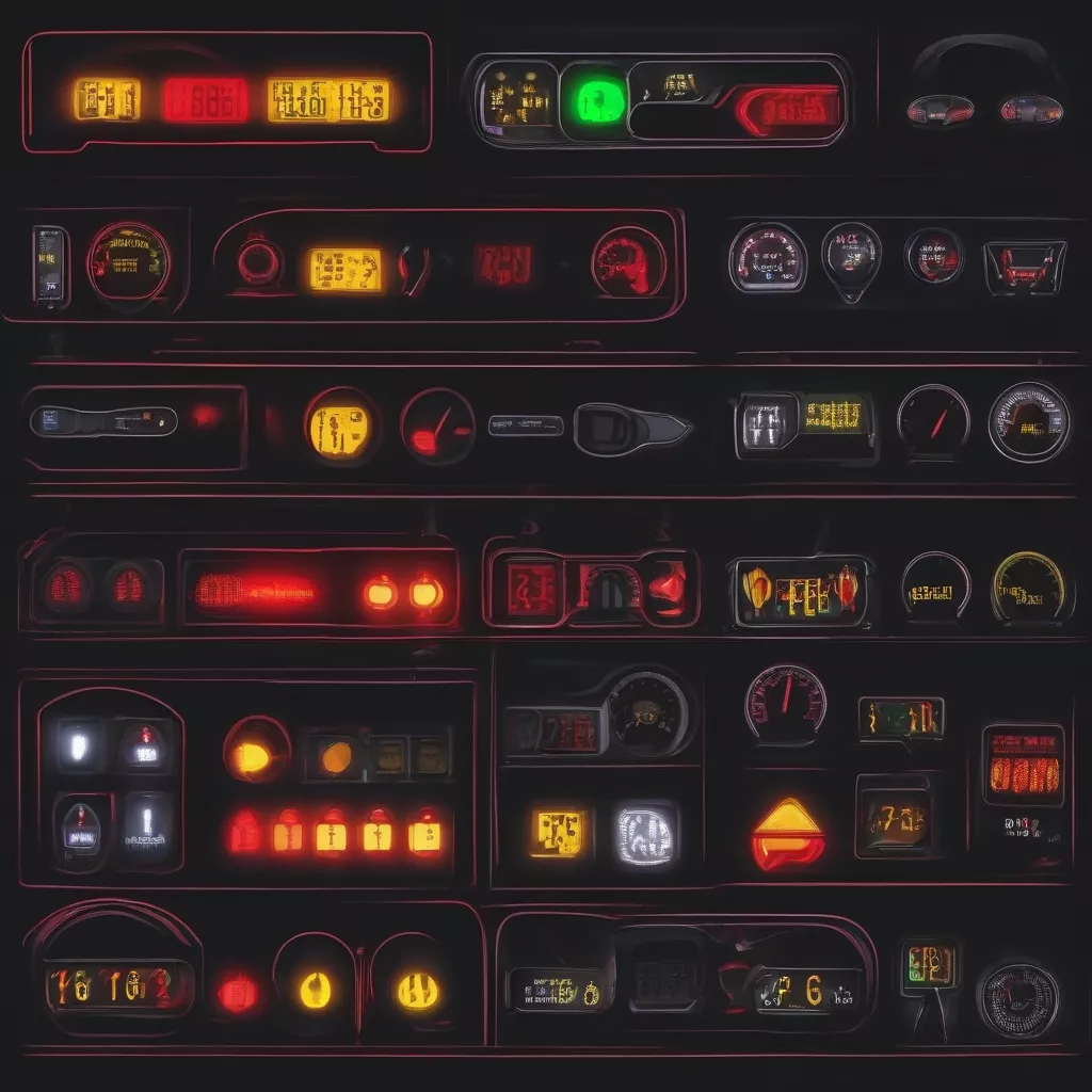 Giải Mã Bí Ẩn: Các Ký Hiệu Cảnh Báo Trên Ô Tô Và Cách "Luận Giải" Cho Tài Lộc Vô Tận