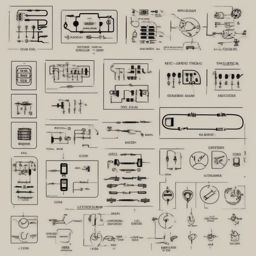 Các ký hiệu điện ô tô cơ bản