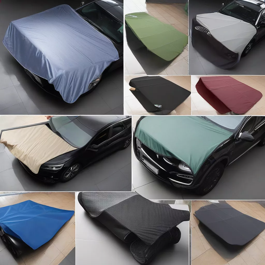 Variedade de capas para sol de carro