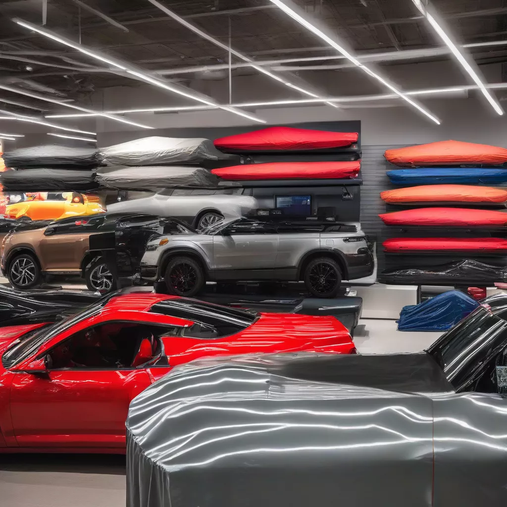 Différents types de housses de voiture