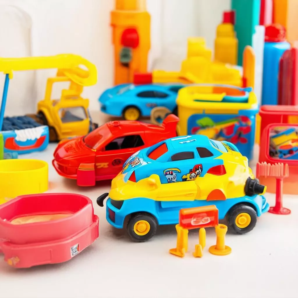 Các loại bộ đồ chơi sửa chữa ô tô