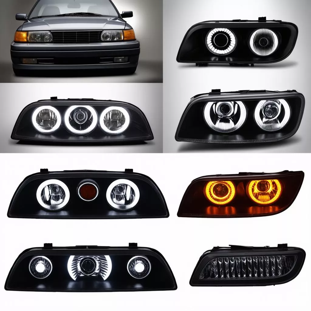 Các loại bóng đèn pha ô tô