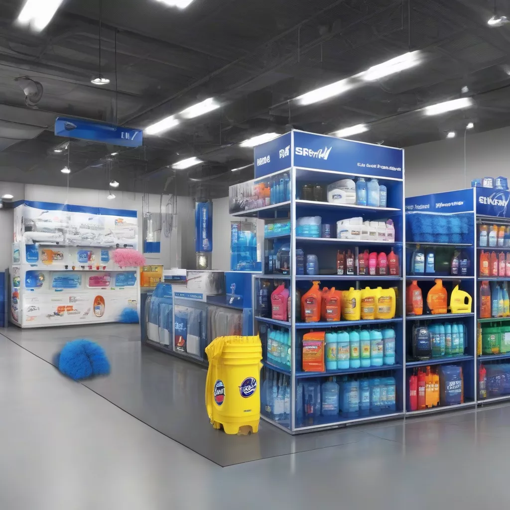 Various Car Wash Soap Bottles