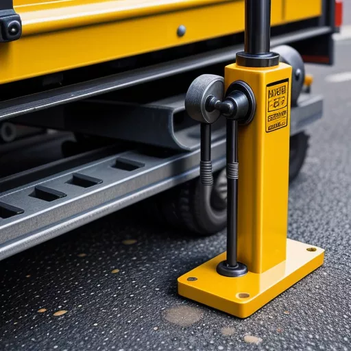 Auswahl verschiedener LKW-Wagenheber-Typen