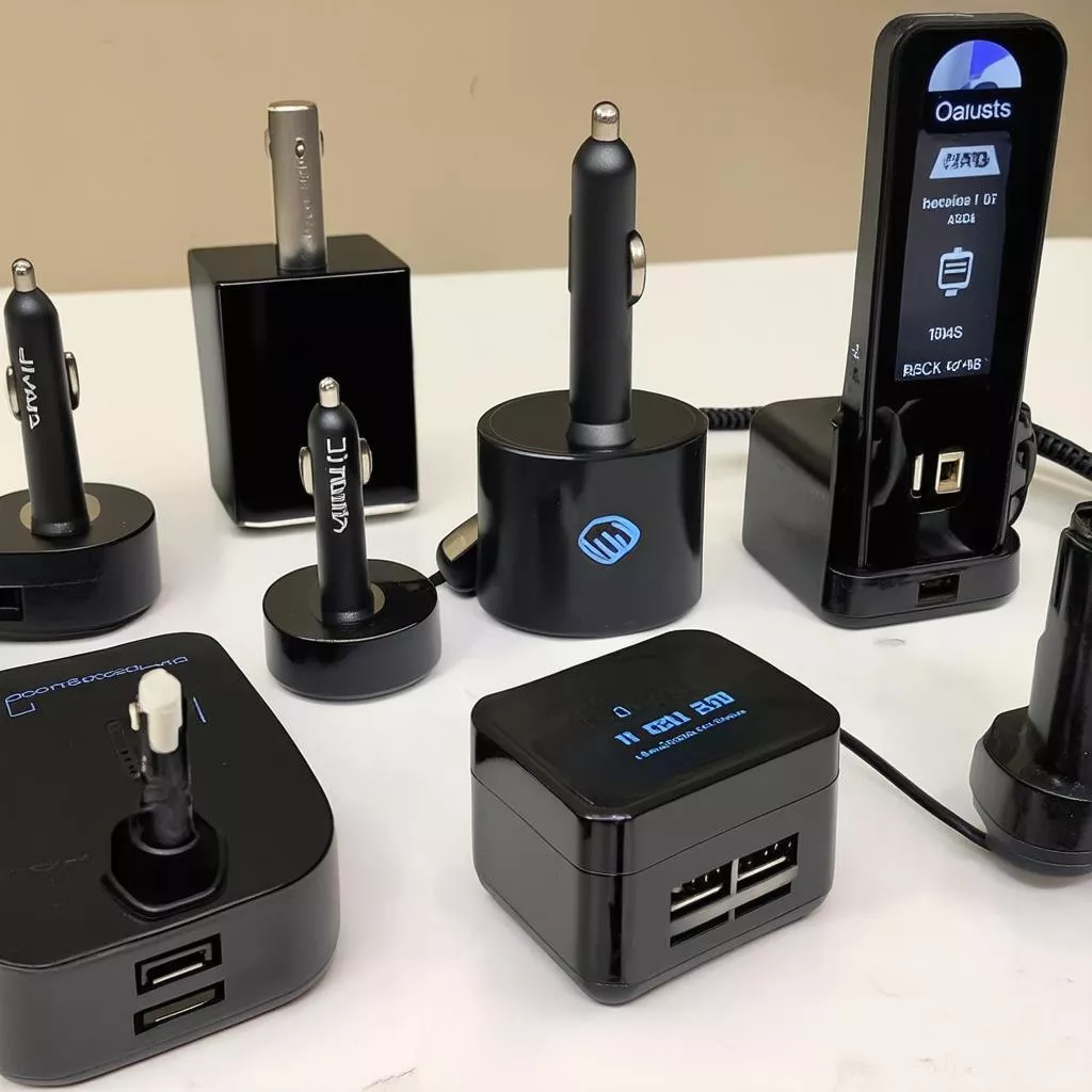 Các loại củ sạc ô tô