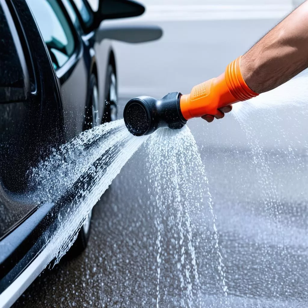 Différentes buses de lavage