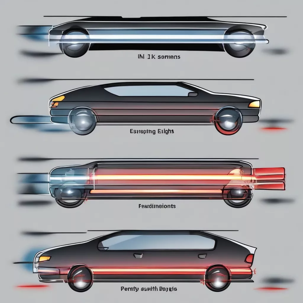 Tipos de Luzes de um Carro