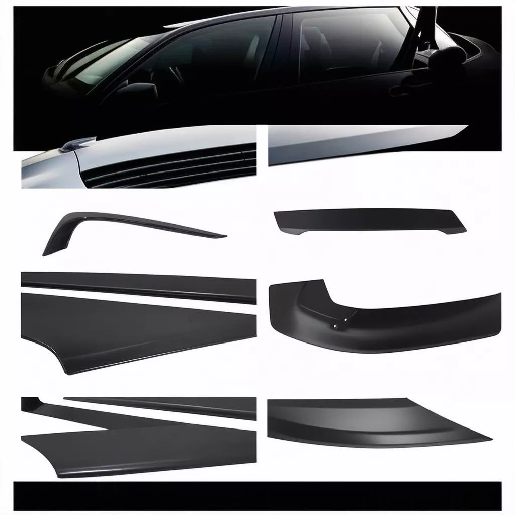 Các loại đuôi gió thể thao ô tô