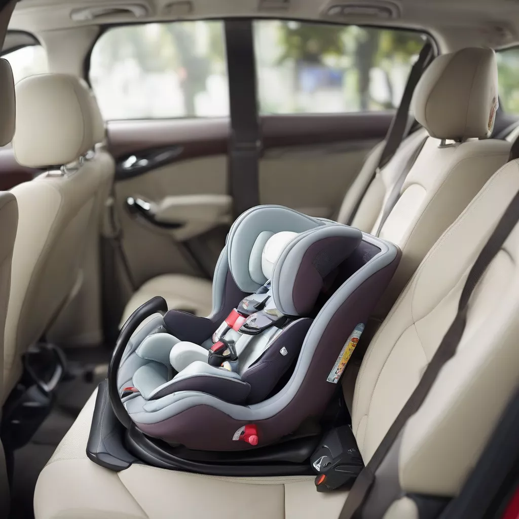 Different types of car seats for children