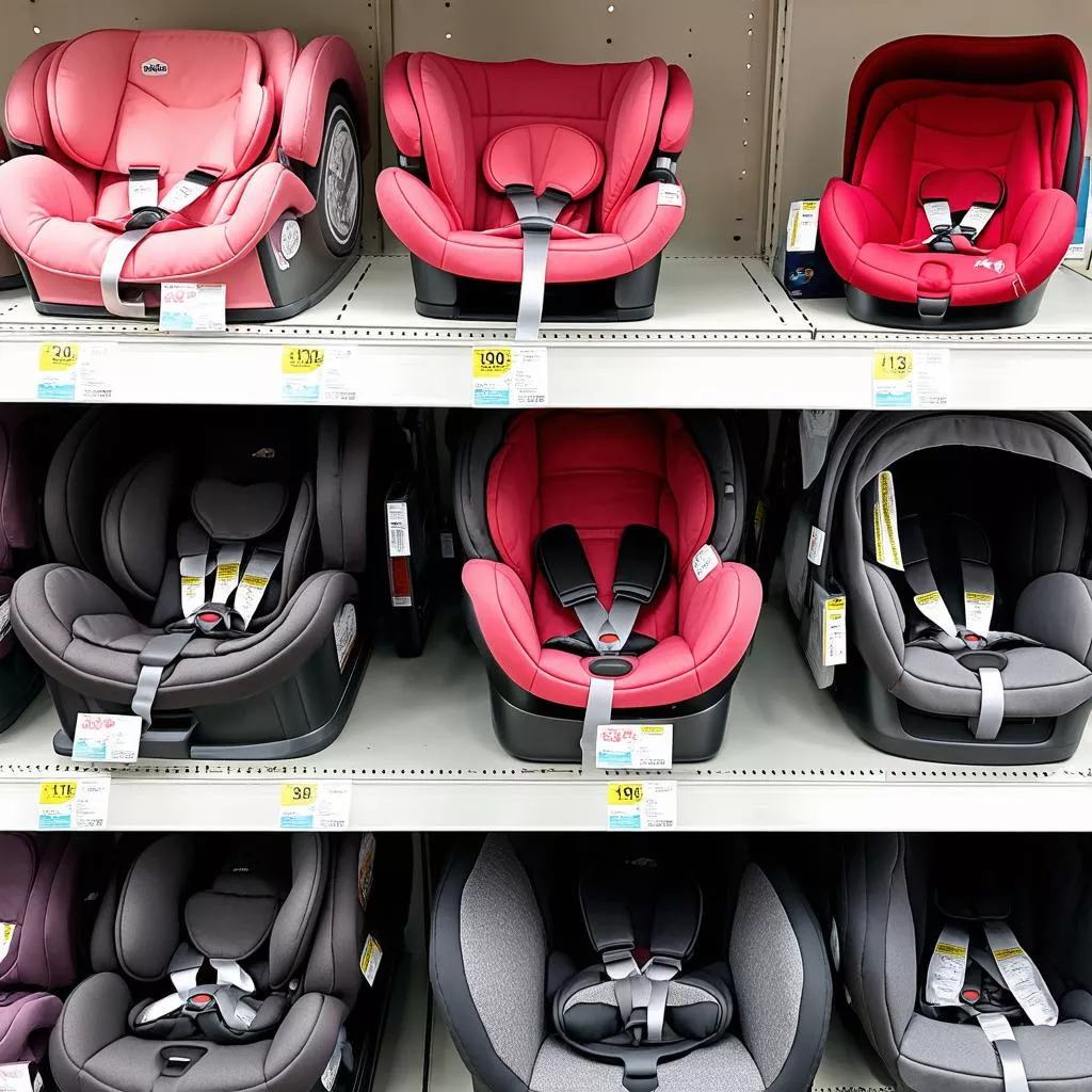 Various Types of Child Car Seats