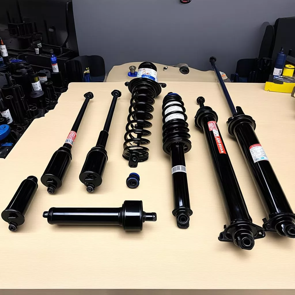 Các loại giảm xóc ô tô