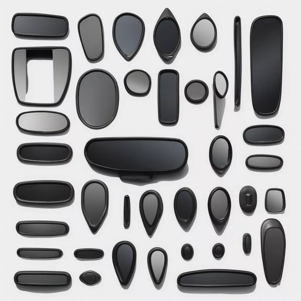 Các loại kính chiếu hậu ngoài xe ô tô