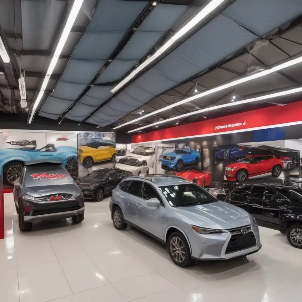 Various types of car sun shades