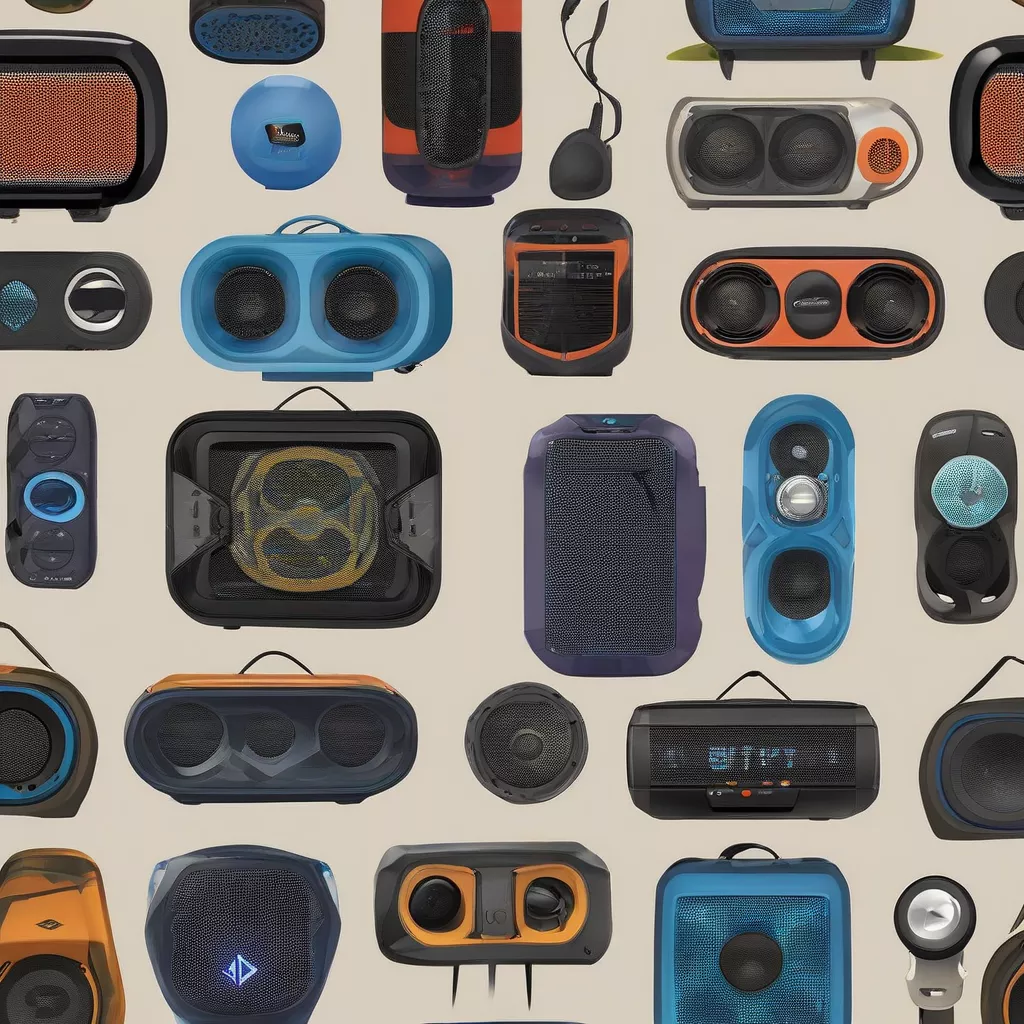 विभिन्न प्रकार के कार ब्लूटूथ स्पीकर