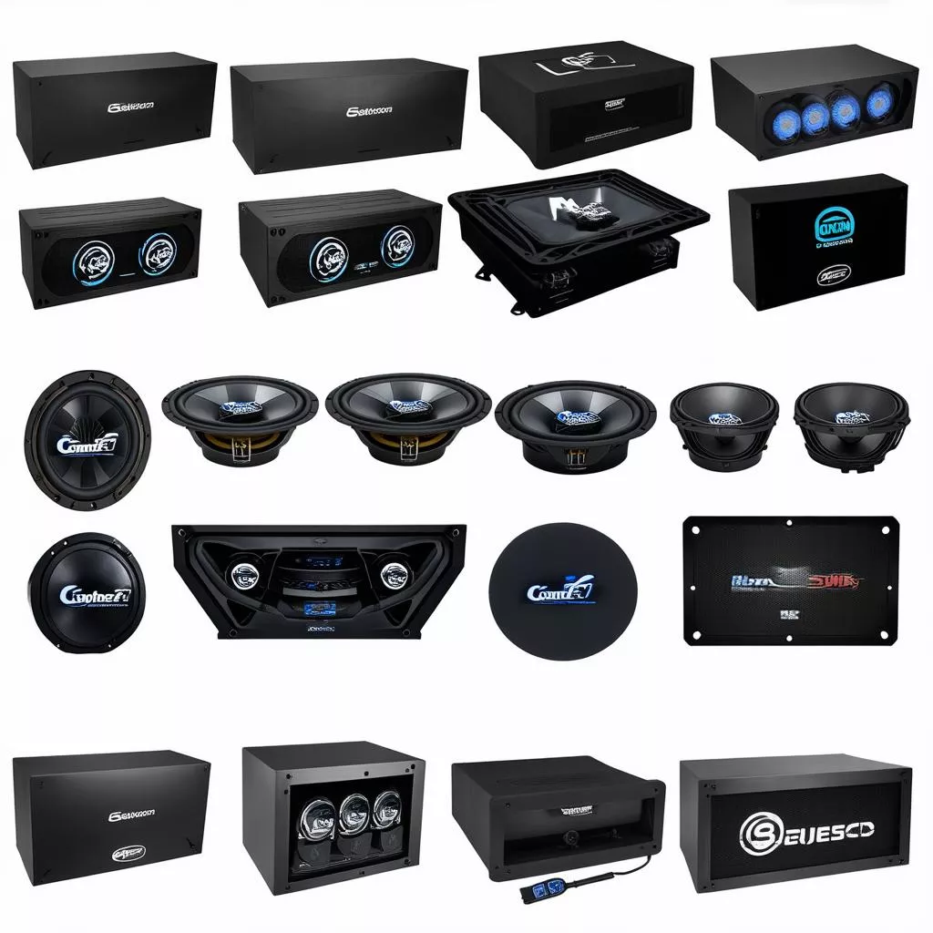 Modern Car Subwoofer Types