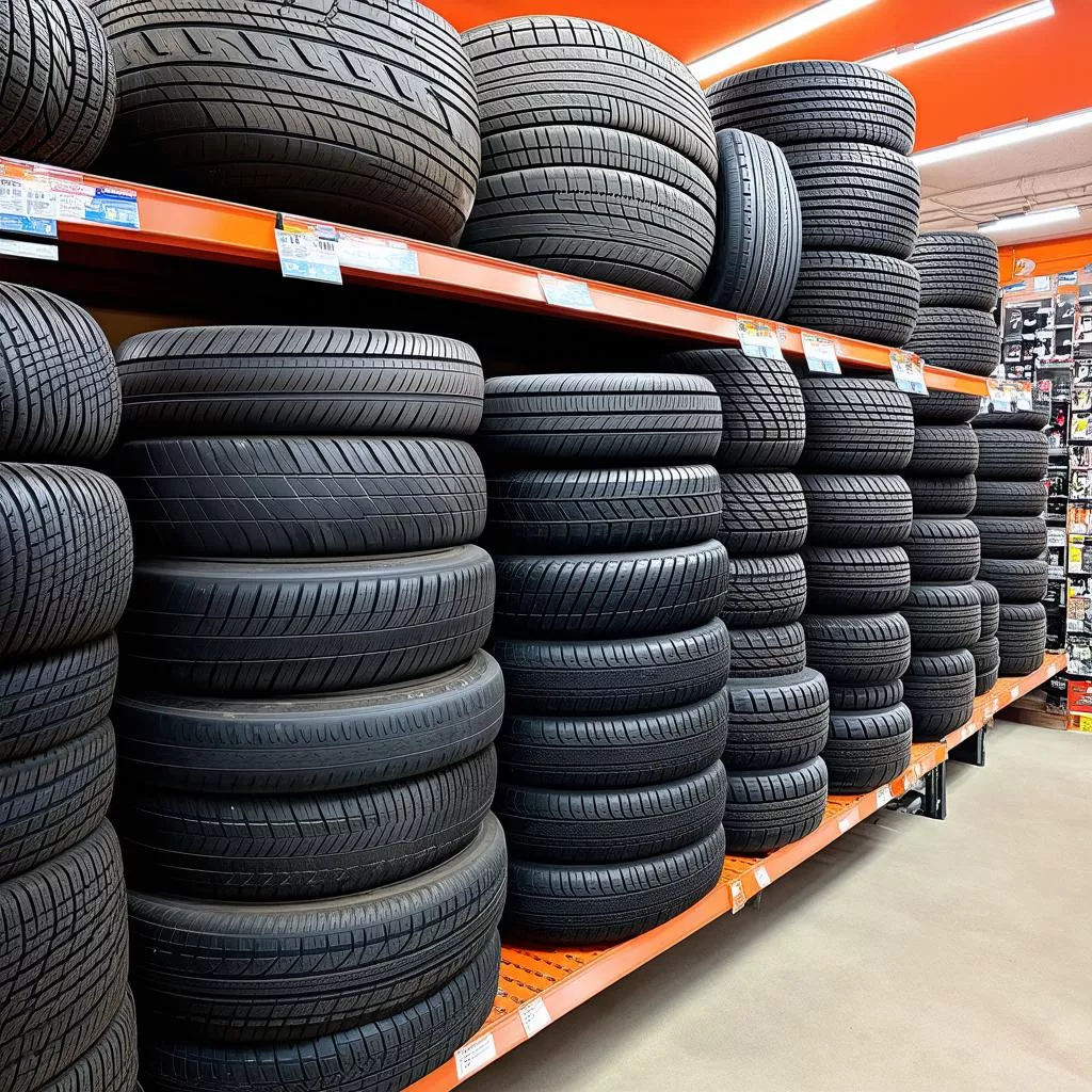 Các loại lốp xe ô tô