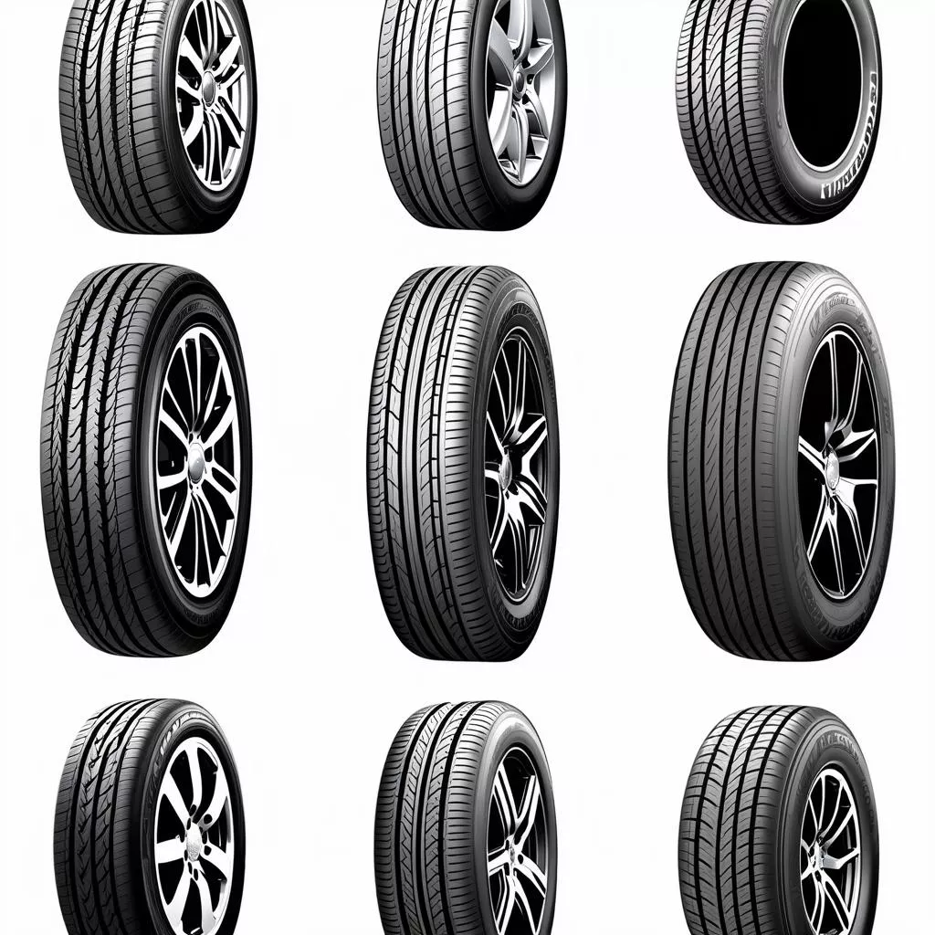 Các loại lốp xe ô tô con