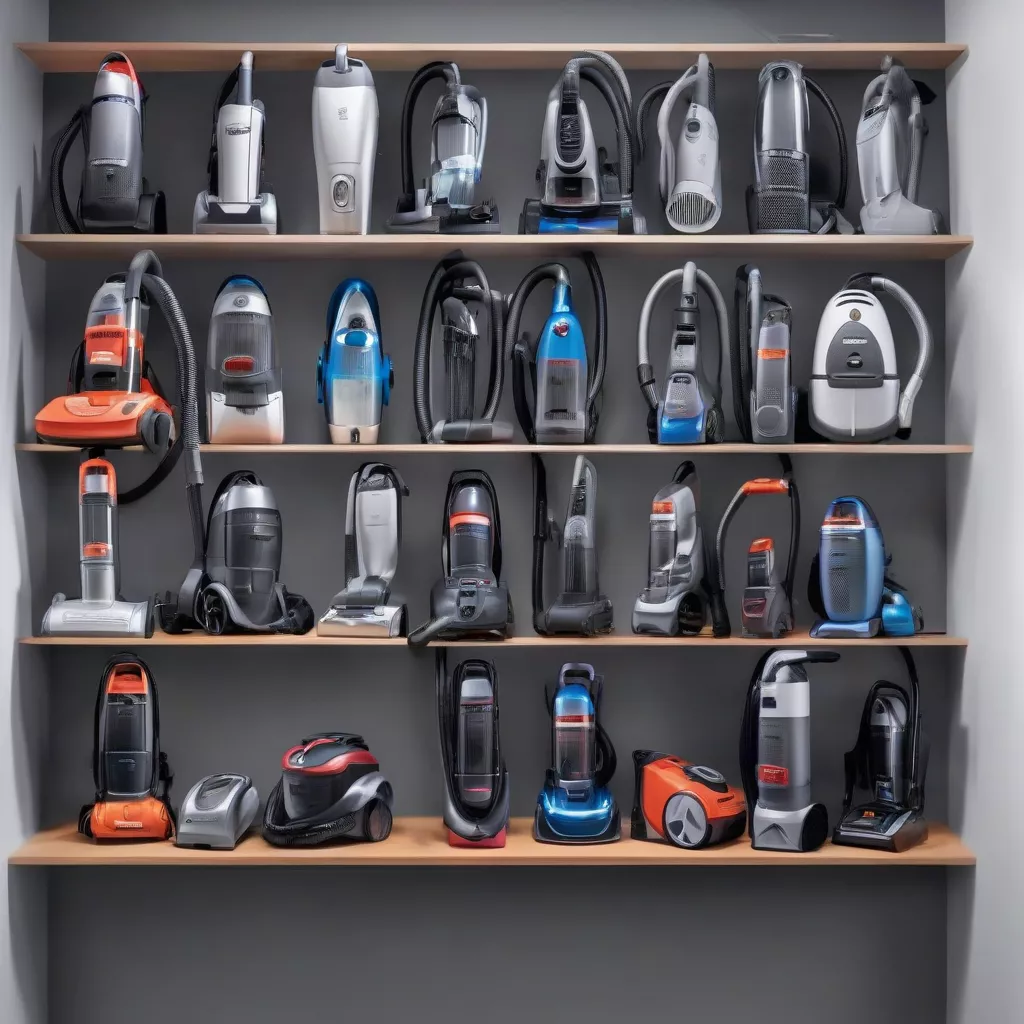 Các loại máy hút bụi ô tô