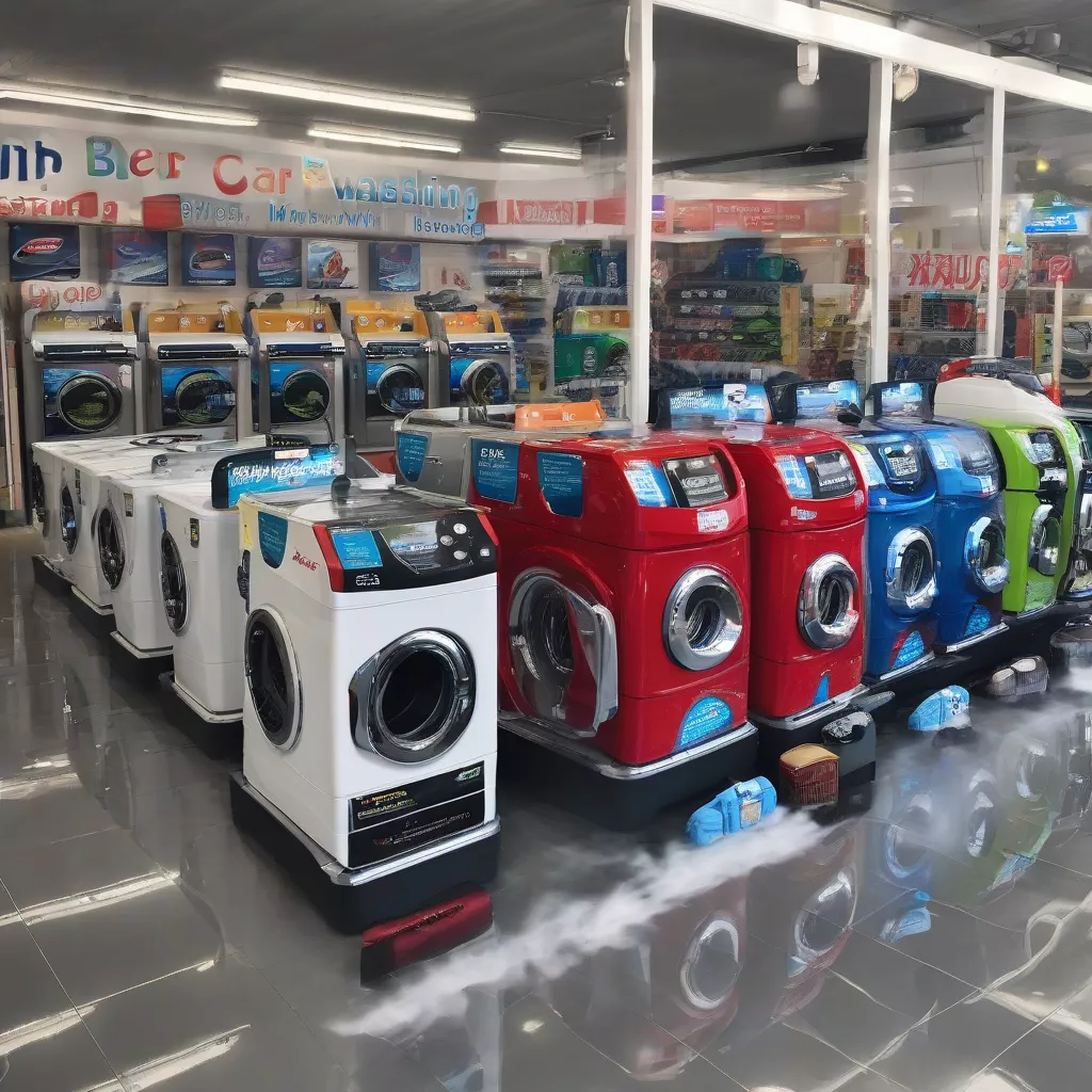 Các loại máy rửa xe ô tô tại nhà