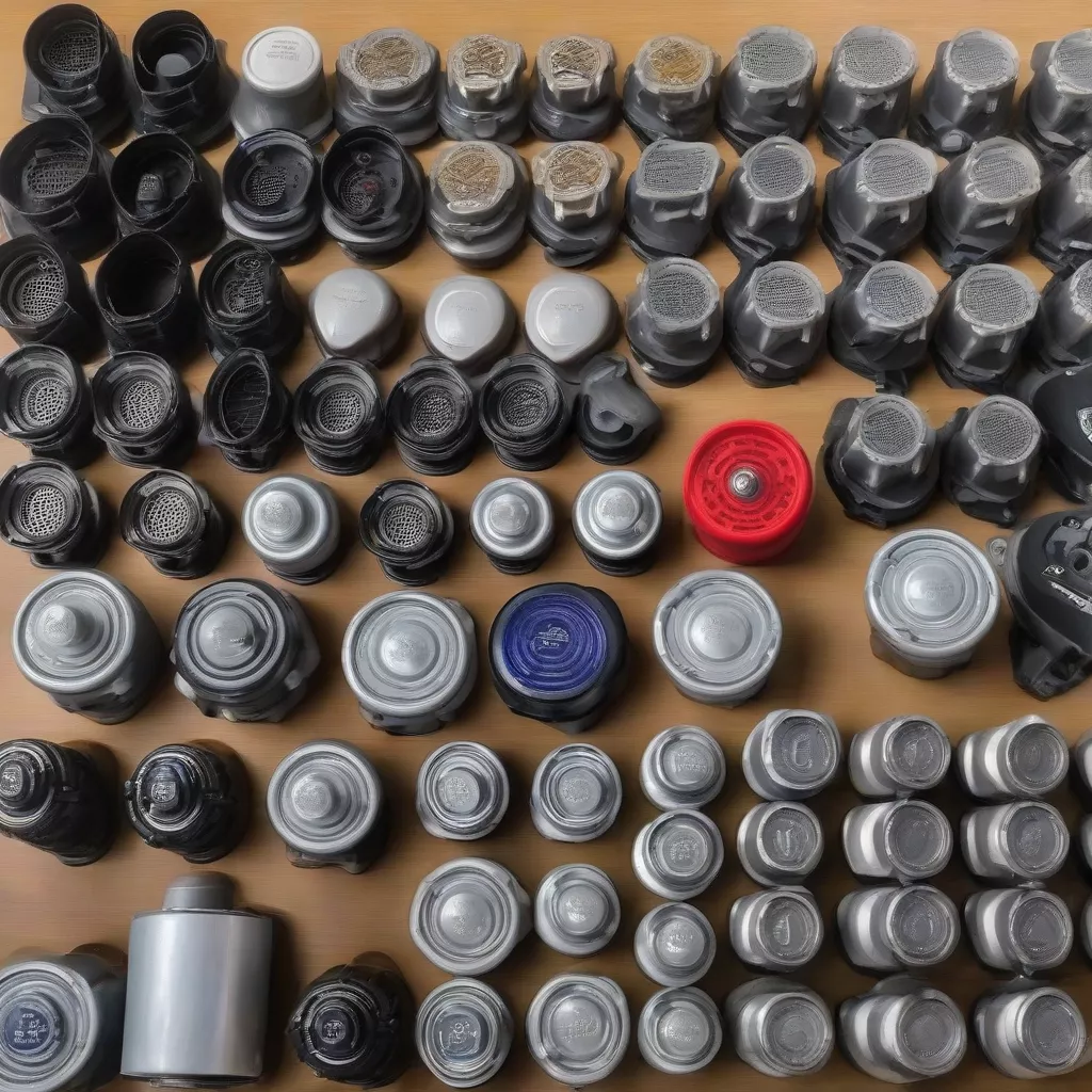 Tipos de tampas de radiador