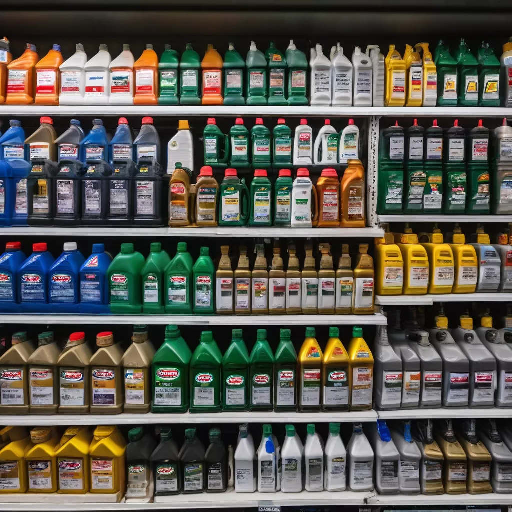 Các loại nhớt xe ô tô