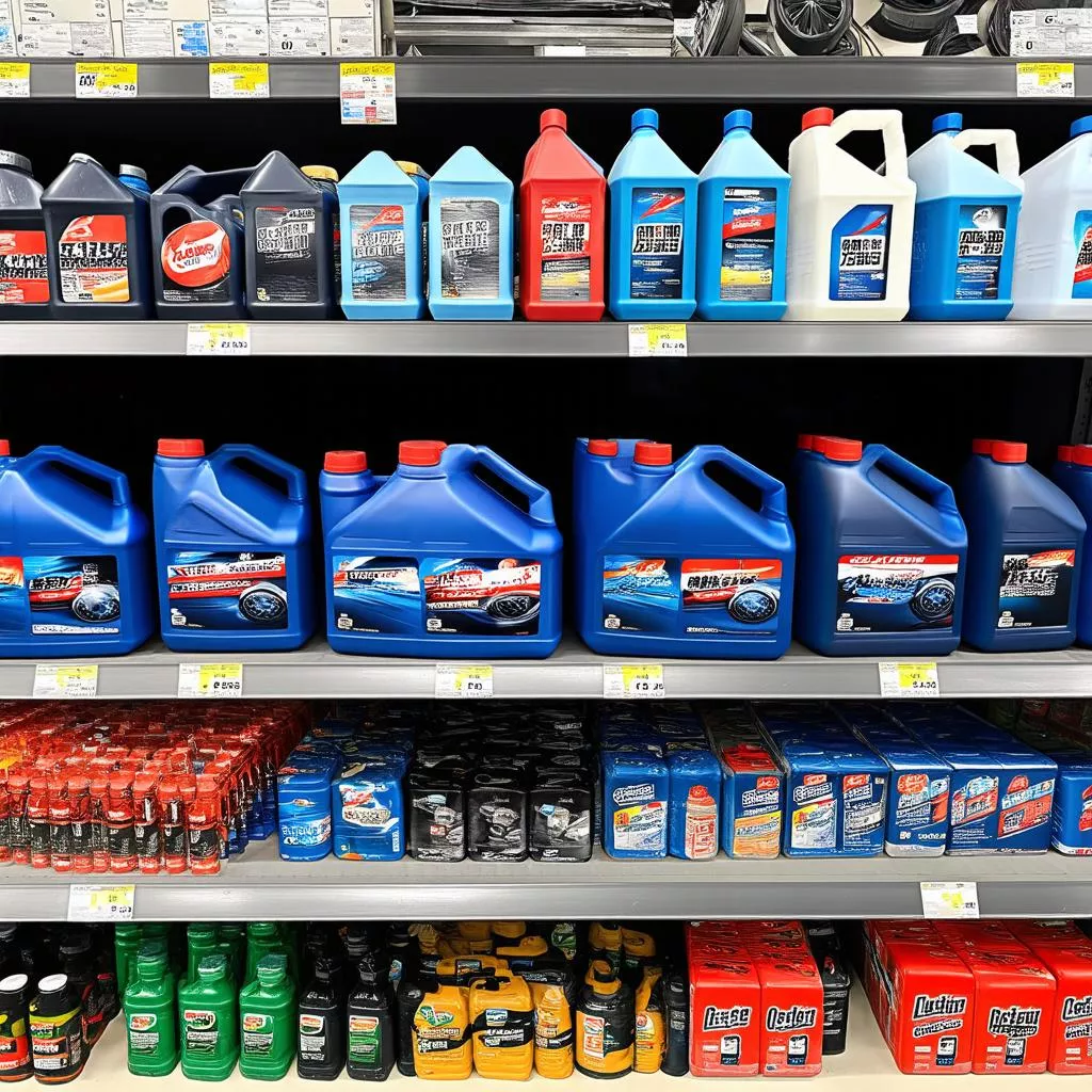 Các loại nước làm mát xe ô tô